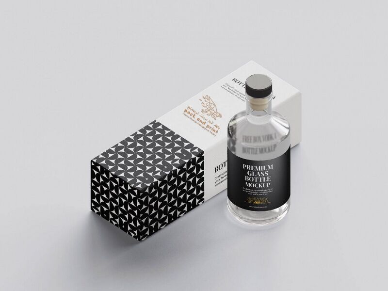 Custom Packaging Box for Glass Bottle - Image 3